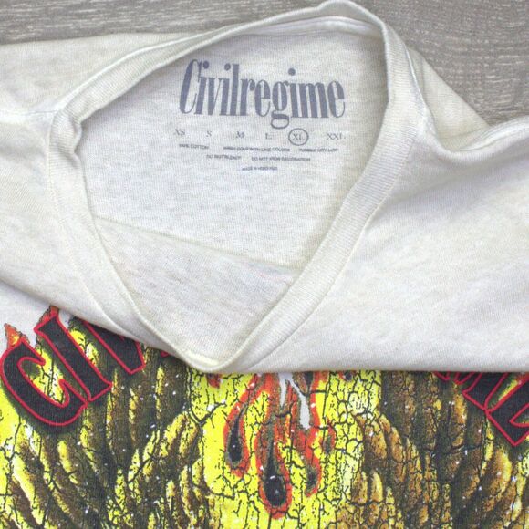 Civil Regime T-Shirt Men's XL Rebel Youth Sworn Leaders - Picture 3 of 4